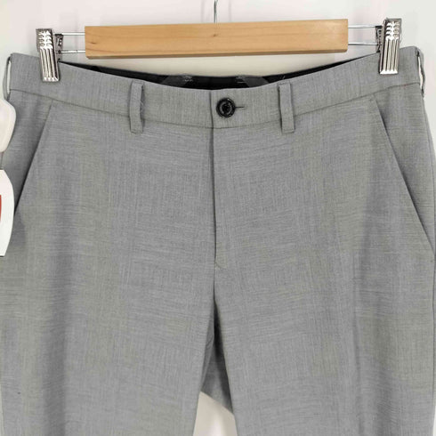 ブラックレーベルクレストブリッジ BLACK LABEL CRESTBRIDGE コットンポリ ノータック スラックス メンズ M