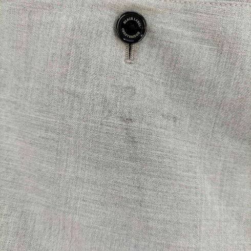 ブラックレーベルクレストブリッジ BLACK LABEL CRESTBRIDGE コットンポリ ノータック スラックス メンズ M