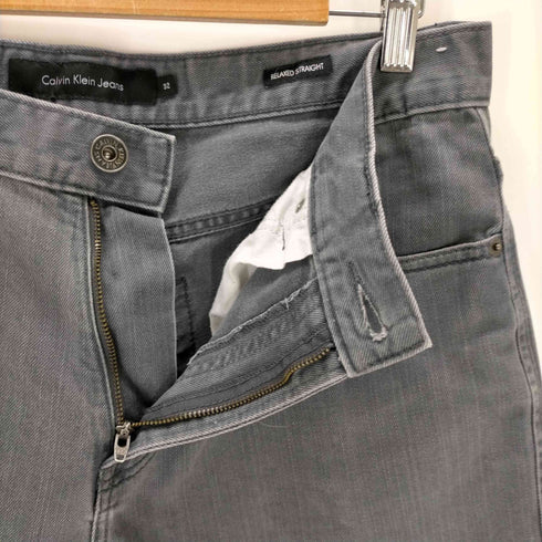 カルバンクラインジーンズ Calvin Klein Jeans ストレートジーンズ Denim Jeans Relaxed Straight メンズ US:32-33