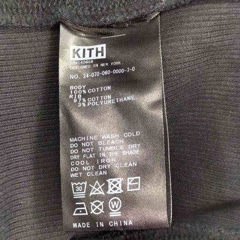 キス KITH ロゴ刺繍 パーカー メンズ