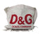 ドルチェアンドガッバーナ DOLCE&GABBANA ロゴフェルトフリンジバック レディース