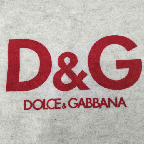 ドルチェアンドガッバーナ DOLCE&GABBANA ロゴフェルトフリンジバック レディース