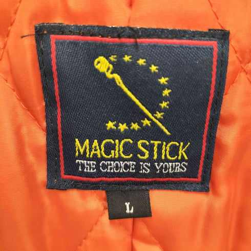 マジックスティック MAGIC STICK Padded Riders Jacket 中綿 ダブル ライダース ジャケット メンズ JPN:L