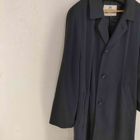 アクアスキュータム AQUASCUTUM 90S イングランド製 ステンカラーコート メンズ