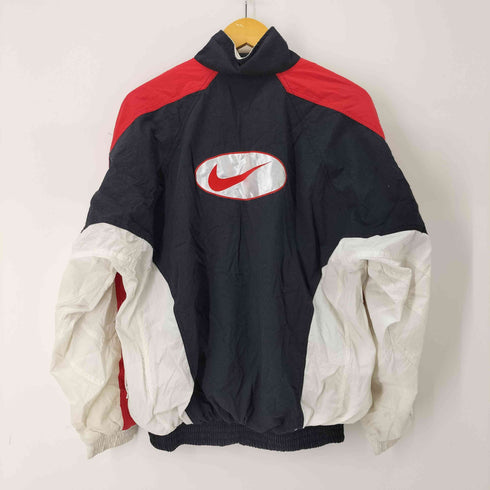ナイキ NIKE 90S スウォッシュロゴ刺繍 ウインドジャケット メンズ