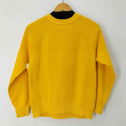 60S USA製 フロントプリント クルーネックスウェット メンズ JPN:M