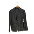 カルバンクライン CALVIN KLEIN レザーシングルテーラードジャケット メンズ import:M