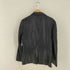 カルバンクライン CALVIN KLEIN レザーシングルテーラードジャケット メンズ import:M