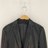 カルバンクライン CALVIN KLEIN レザーシングルテーラードジャケット メンズ import:M