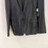カルバンクライン CALVIN KLEIN レザーシングルテーラードジャケット メンズ import:M