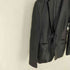 カルバンクライン CALVIN KLEIN レザーシングルテーラードジャケット メンズ import:M