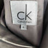 カルバンクライン CALVIN KLEIN レザーシングルテーラードジャケット メンズ import:M