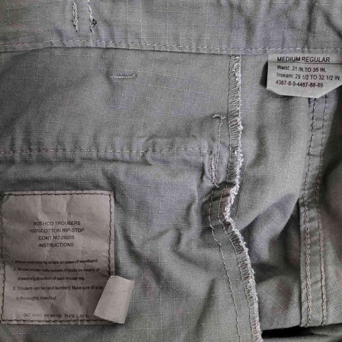 ロスコ ROTHCO 刺繍 Fatigue Pant Rip-stop リップストップ ファティーグパンツ カーゴパンツ メンズ MEDIUM REGULAR