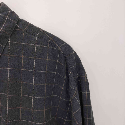 セントジョンズベイ STJOHNS BAY Jaspe twill チェック柄 フロントポケット シャツ メンズ XXL
