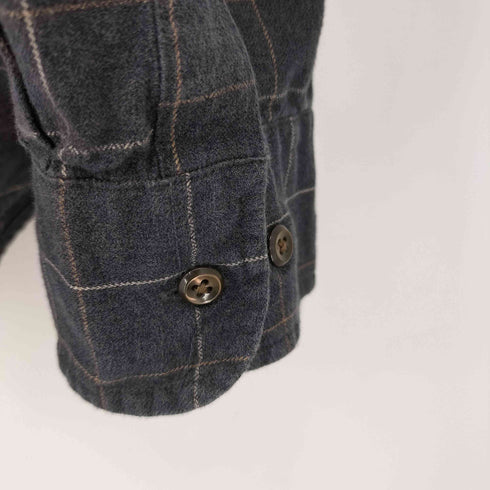 セントジョンズベイ STJOHNS BAY Jaspe twill チェック柄 フロントポケット シャツ メンズ XXL