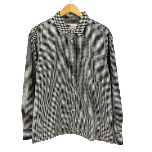 エムエイチエル MHL. COTTON LINEN GINGHAM SHIRTS メンズ import:M