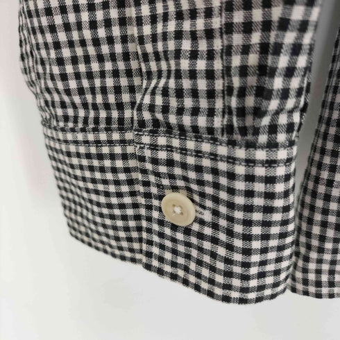 エムエイチエル MHL. COTTON LINEN GINGHAM SHIRTS メンズ import:M
