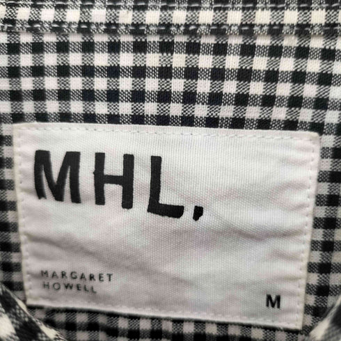 エムエイチエル MHL. COTTON LINEN GINGHAM SHIRTS メンズ import:M