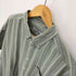 CLASSIC BLUES ストライプ フロントポケット BD S/S シャツ メンズ import:XL