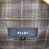 ビームス BEAMS 23AW ヘリンボーンチェック ワークシャツ メンズ JPN:S
