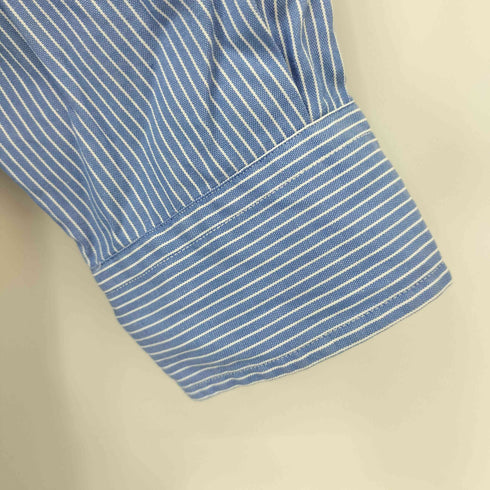 ラルフローレン RALPH LAUREN 90S YARMOUTH ポニー刺繍 ストライプ DB L/S シャツ メンズ 32/33