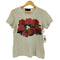 トリココムデギャルソン tricot COMME des GARCONS ローズプリント ボーダー クルーネックTシャツ レディース JPN:S