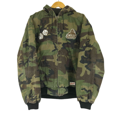 エクストララージ XLARGE DICE HOODED WORK JACKET メンズ JPN:M