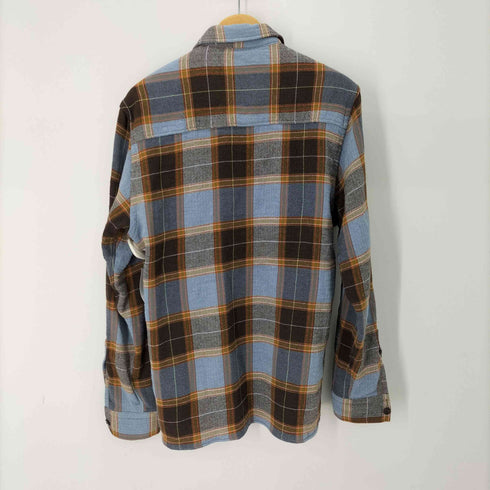 ザラ ZARA L/S チェックシャツ メンズ import:L