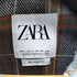 ザラ ZARA L/S チェックシャツ メンズ import:L