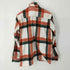 ザラ ZARA フランネルチェックシャツジャケット メンズ import:M
