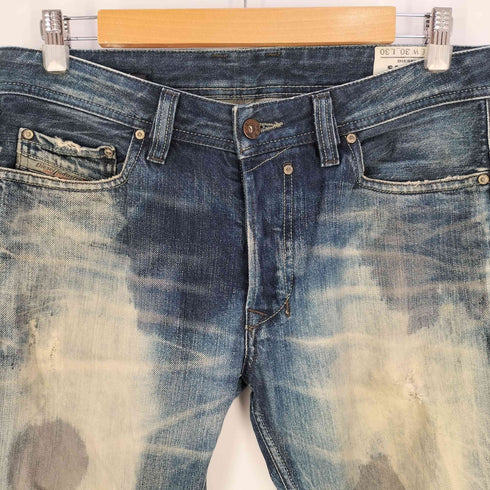 ディーゼル DIESEL SAFADO ボタンフライ ストレート デニムパンツ メンズ W30/L30