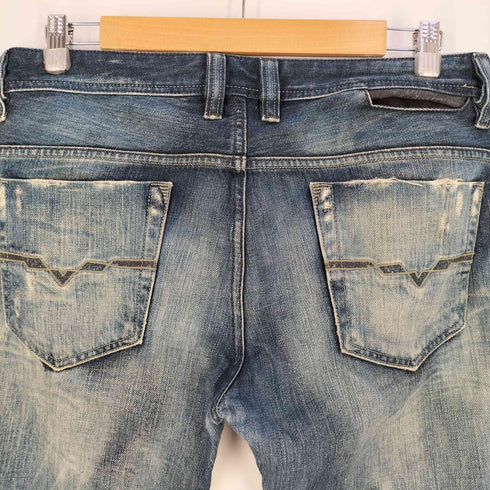 ディーゼル DIESEL SAFADO ボタンフライ ストレート デニムパンツ メンズ W30/L30
