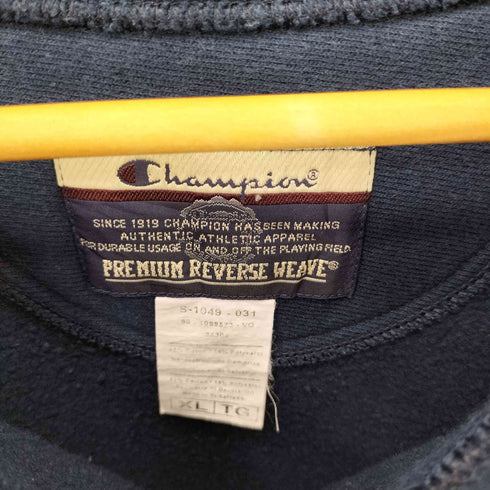 チャンピオン Champion PREMIUM REVERSE WEAVE フロント刺繍 スウェット メンズ import:XL