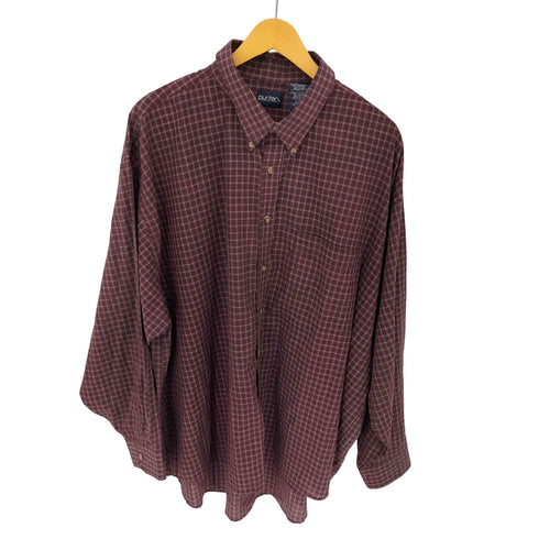 ピューリタン PURITAN 90SコットンポリチェックBDシャツ メンズ 2XL