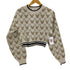 マウジー moussy MD MONOGRAM KNIT トップス レディース FREE