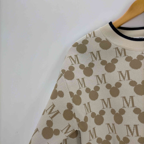マウジー moussy MD MONOGRAM KNIT トップス レディース FREE