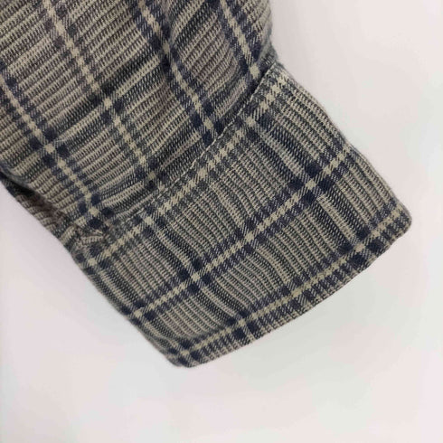 アロー ARROW KHAKI'S コットンレーヨンチェックBDシャツ メンズ import:XL