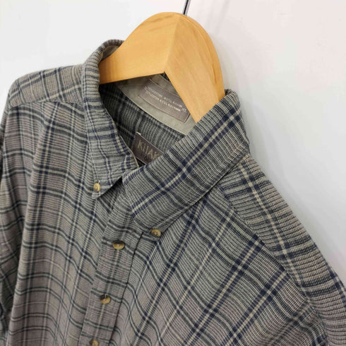 アロー ARROW KHAKI'S コットンレーヨンチェックBDシャツ メンズ import:XL