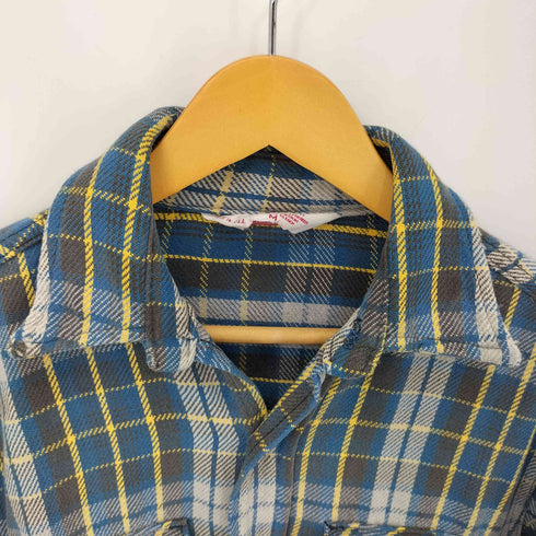 フロストプルーフ FROSTPROOF MADE IN USA 70S チェック ヘビーネルシャツ メンズ import:M