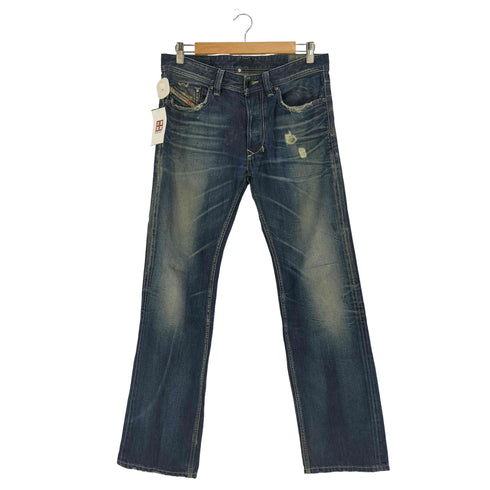 ディーゼル DIESEL ボタンフライ ストレート デニムパンツ メンズ