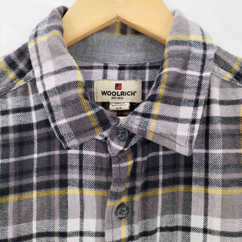 ウールリッチ WOOLRICH チェック柄 フランネルシャツ メンズ JPN:L