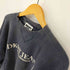 ダナキャランニューヨークジーンズ DKNY JEANS 90S MADE IN USA ロゴプリントスウェット フェード メンズ ONE SIZE