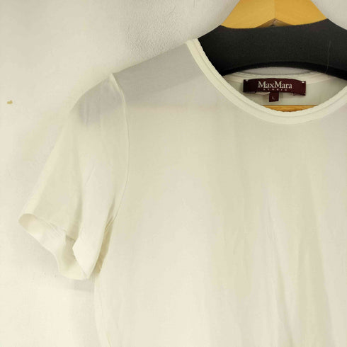 マックスマーラステュディオ MAX MARA STUDIO S/S レーヨン Tシャツ レディース JPN:L