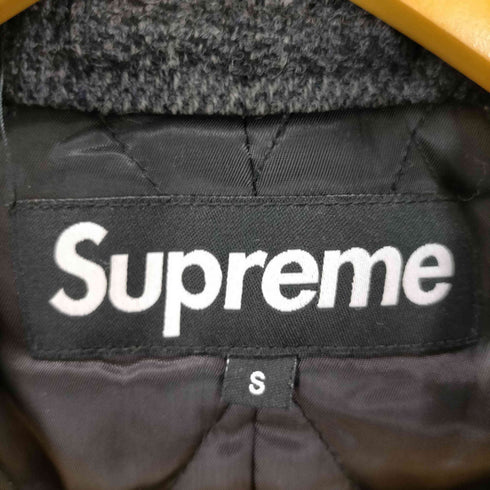 シュプリーム Supreme Shadow Plaid Wool Over Coat メンズ import:S