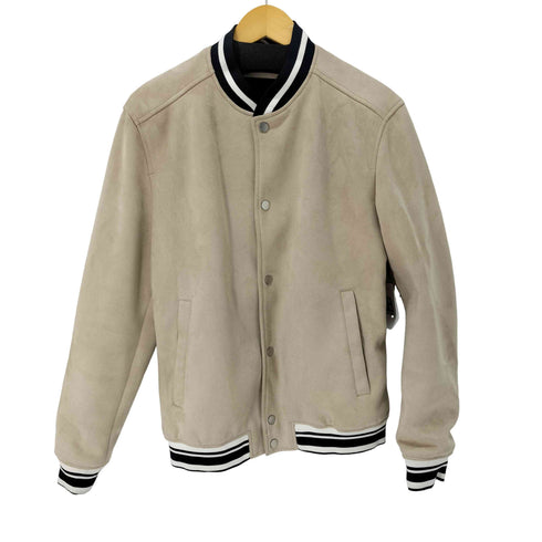 ザラ ZARA フェイクスウェードスタジャン メンズ import:L