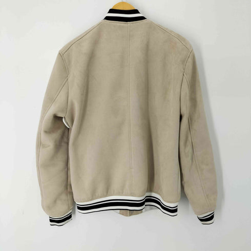 ザラ ZARA フェイクスウェードスタジャン メンズ import:L