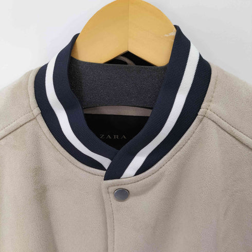 ザラ ZARA フェイクスウェードスタジャン メンズ import:L