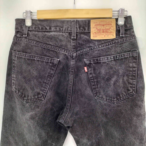 リーバイス Levis 90S MADE IN MEXICO 505 後染めブラックデニム メンズ W33/L29