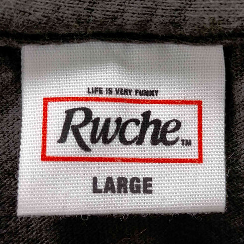 ローチ RWCHE STRAIGHT TEE ムービープリントTシャツ メンズ import:L