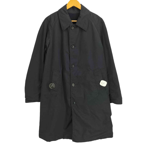 エンジニアードガーメンツ Engineered Garments USA製 コットン ナイロン リップストップ リバーシブル ステンカラーコート メンズ S